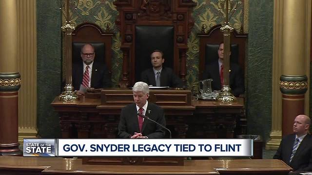 Michigan Governor Rick Snyder to give his final state of state speech