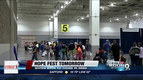 Volunteers, organizers get ready for Pack the Parking Lot and Hope Fest