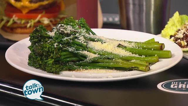 Del Frisco Grille's Charred Lemon Parmesan Broccolini