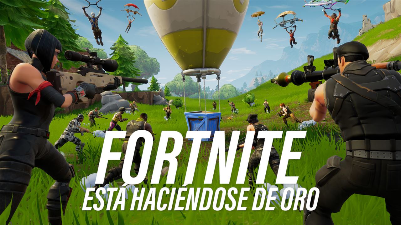 Fortnite se está haciendo de oro