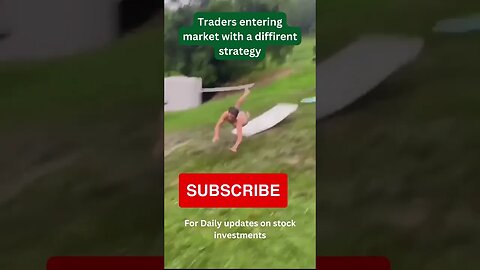 #trading with new strategy in market be like #shortsfeed #shorts #stockmarket #funny