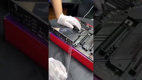 A $3100 ROG Gaming PC Build Part 1 #computer #computersetup #cpu #Shorts
