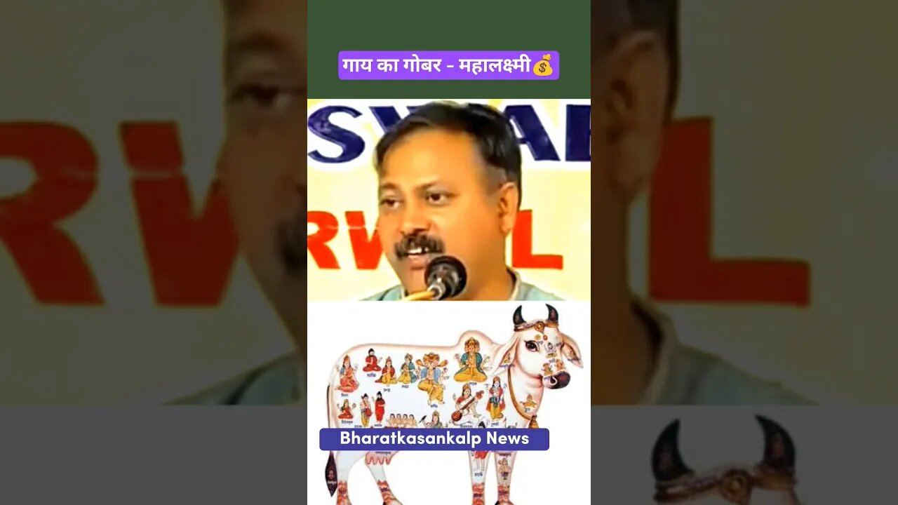 गाय का गोबर - महालक्ष्मी💰 #gaumata #cowdunk #fertilizer #rajivdixit #rajivdixitji