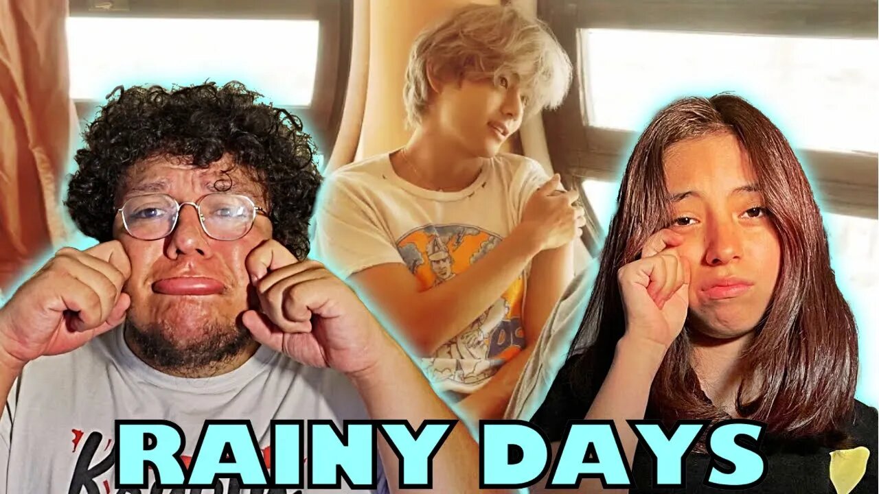 AMERICANS REACT to V 'Rainy Days' Official MV | Krusty Vlogs