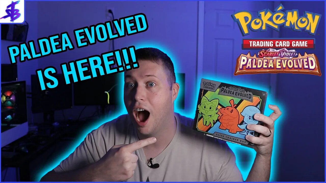 Opening A Pokemon Paldea Evolved Elite Trainer Box