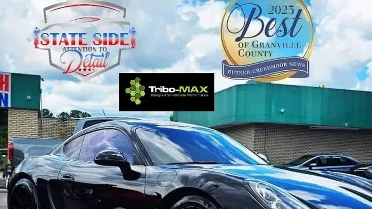 🇺🇸 Veteran-Owned Detail Company NOW offers Tribo-MAX Ceramic Spray Coating 📣