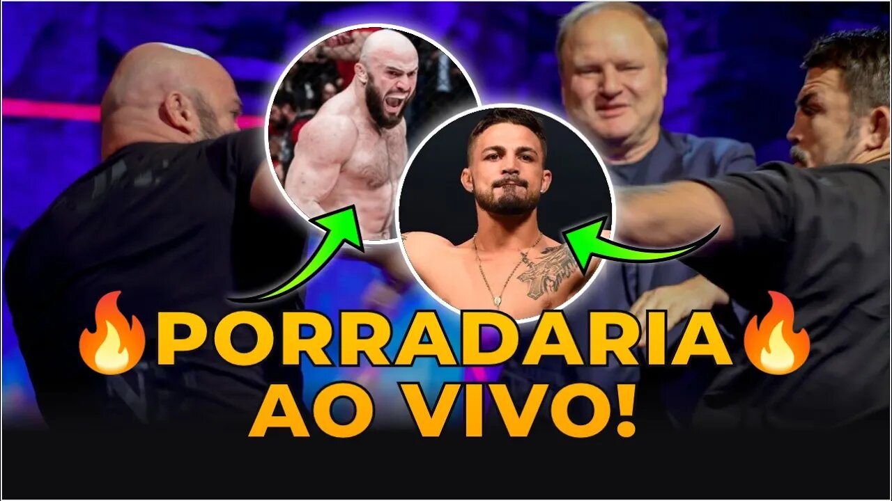 EX-UFC TROCA SOCOS EM PROGRAMA DE TV NA RÚSSIA!!