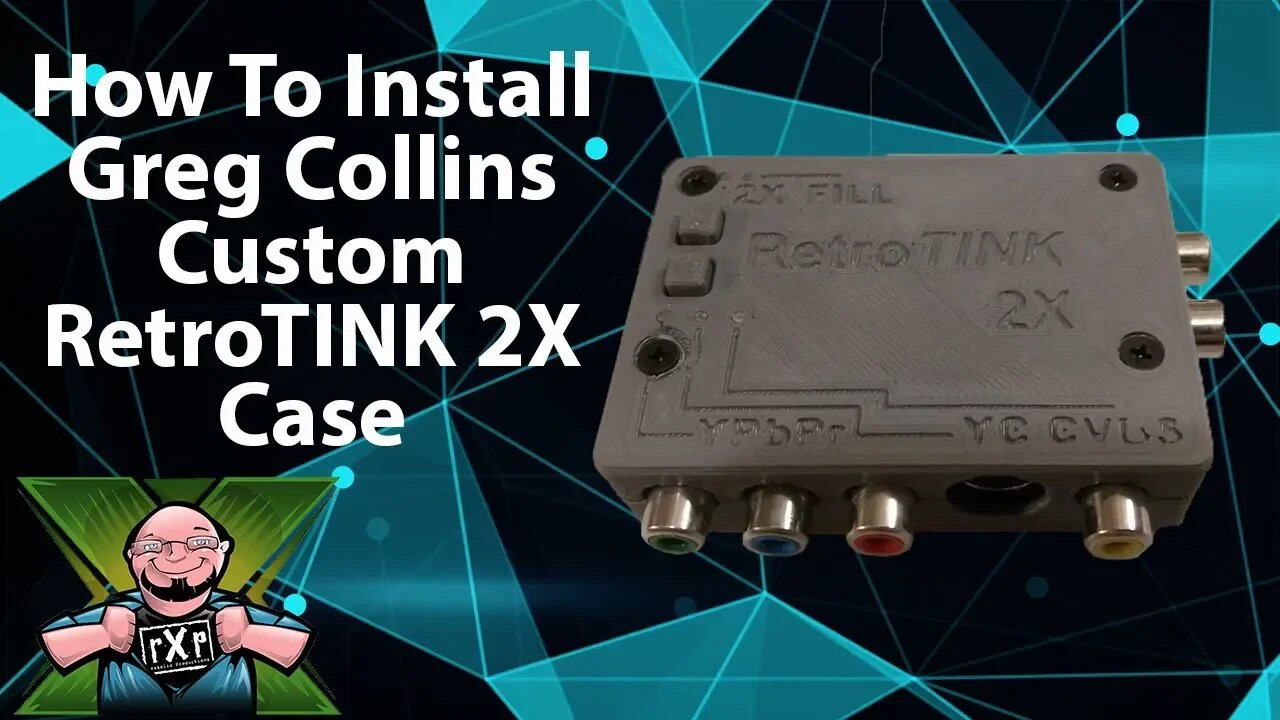 How to Install Greg Collins Custom 3D Printed Cases onto the RetroTink 2X Line Doubler