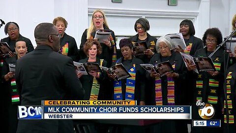 MLK Community Choir San Diego funds scholarships