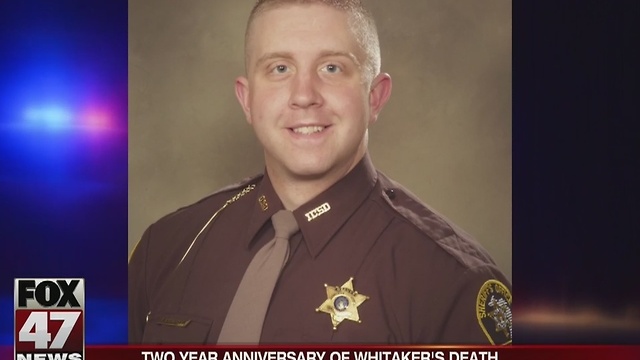 Two year anniversary of Deputy Whitaker's death