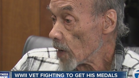 Veteran fighting to get medal he earned during WWII