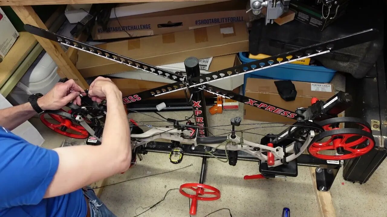 Replacing String and Cables on Compound Bow