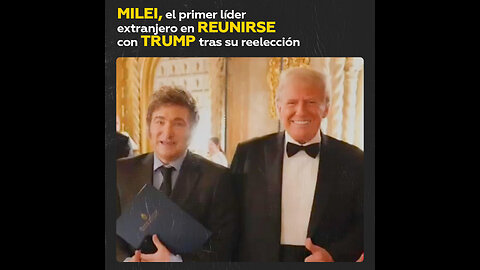 Trump desea a Milei “Hacer Argentina grande otra vez”