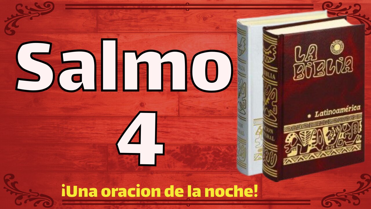 Salmo 4 ¡Una oración de la noche! - Mi líder es Jesús