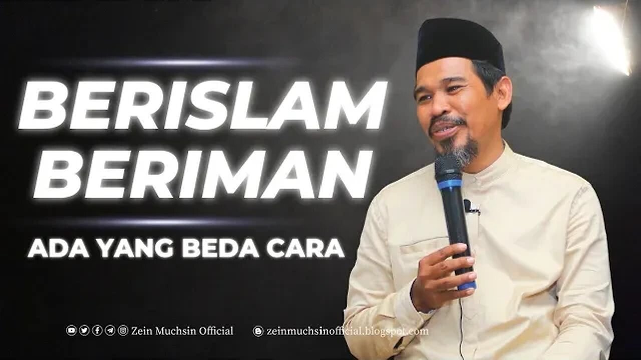 Beda Ibadah Orang Islam dan Orang Beriman - Ustadz Zein Muchsin