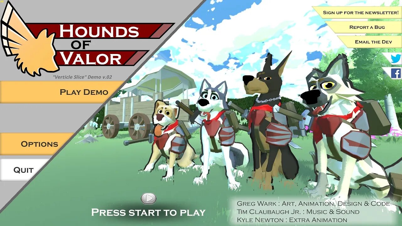 Hounds of Valor Demo