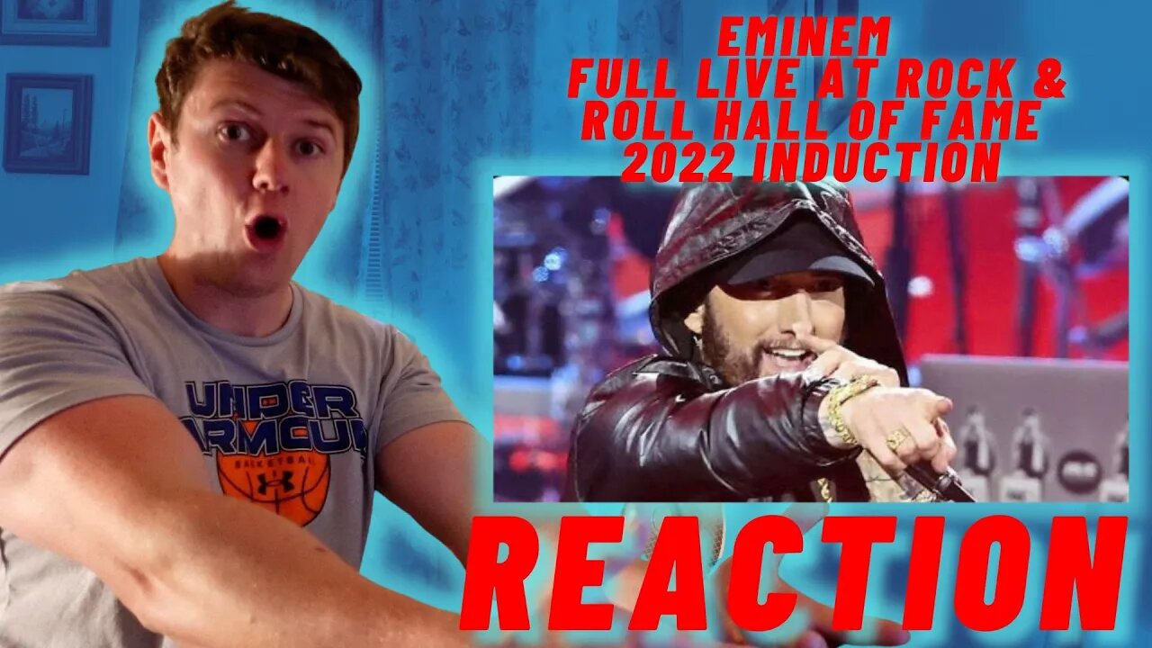 Eminem - Full Live at Rock & Roll Hall of Fame 2022 Induction((IRISH REACTION!!))