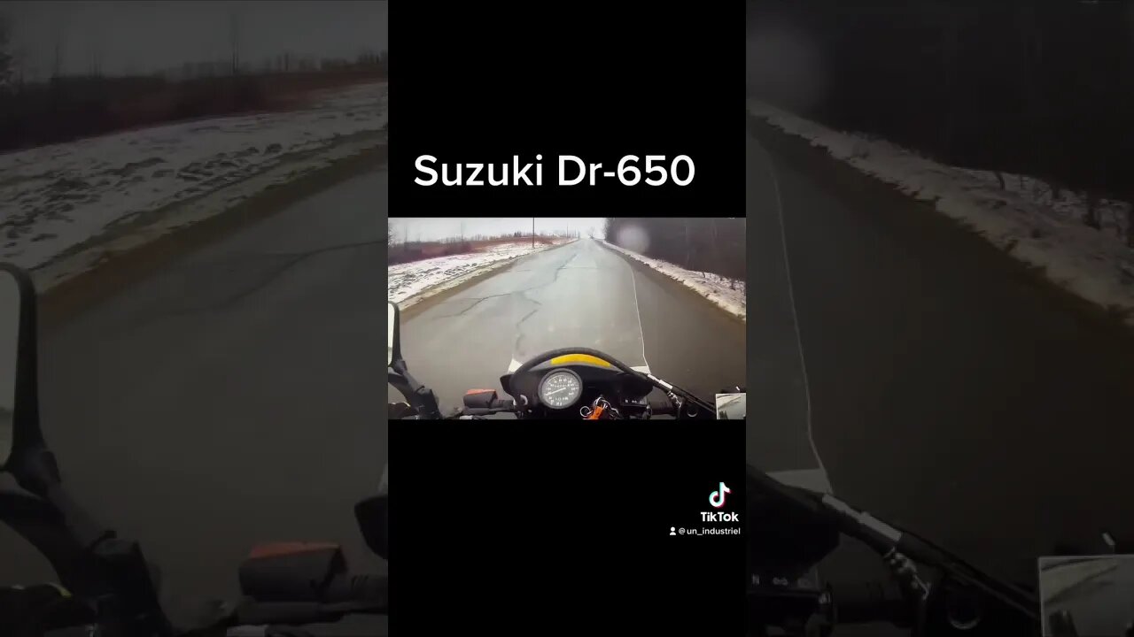 Raw Suzuki dr-650 sound