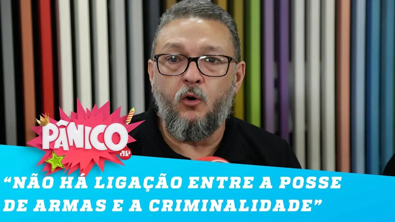 Bene Barbosa: 'Não há ligação entre a posse de armas e o alto índice de criminalidade'