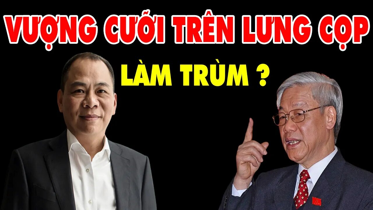 Tỷ Phú Phạm Nhật Vượng-Đang Cưỡi Trên Lưng Cọp-Nghĩ Mình Làm Trùm Ở Việt Nam?