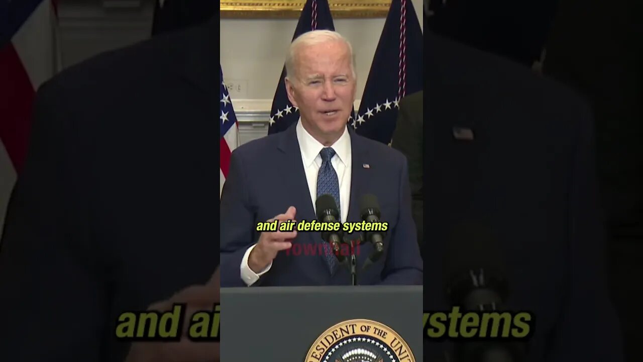 "Ukraine's brutal aggression?!" Joe Biden slips up BIG TIME during speech