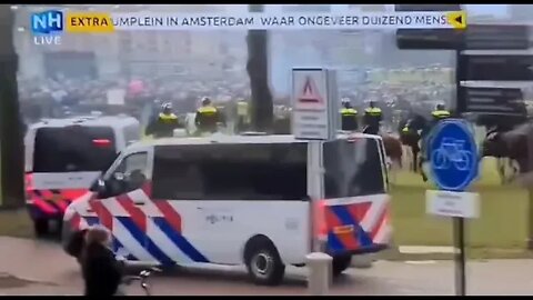 Hardcore protest in The Netherlands today🇳🇱