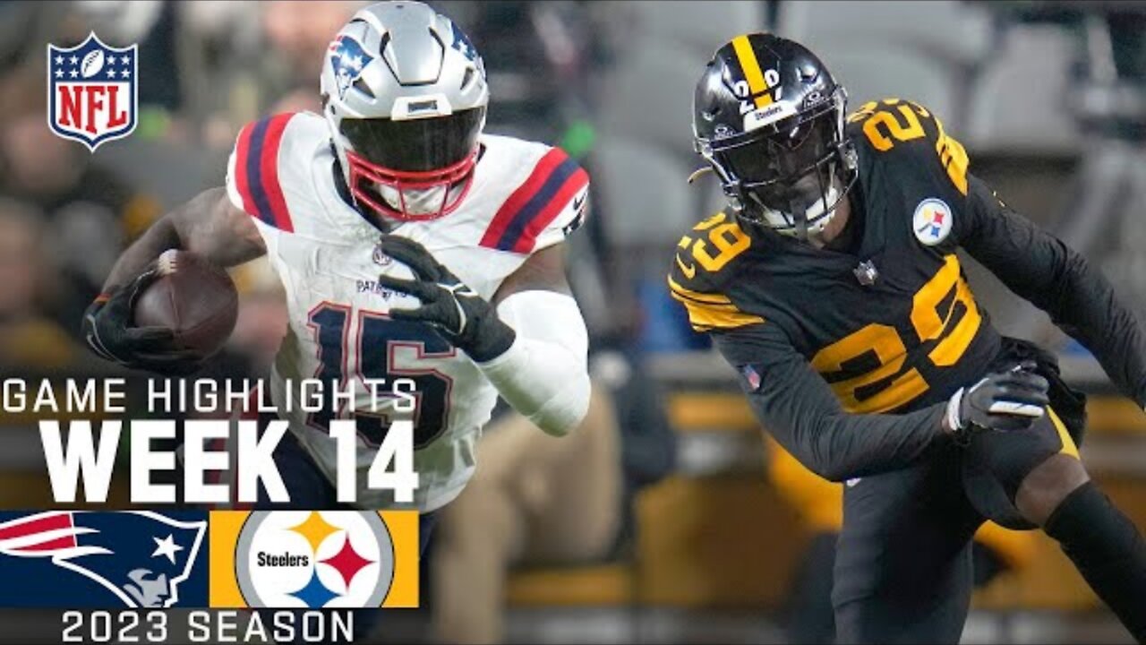 New England Patriots vs. Pittsburgh Steelers | 2023 Week 14 Game Highlights