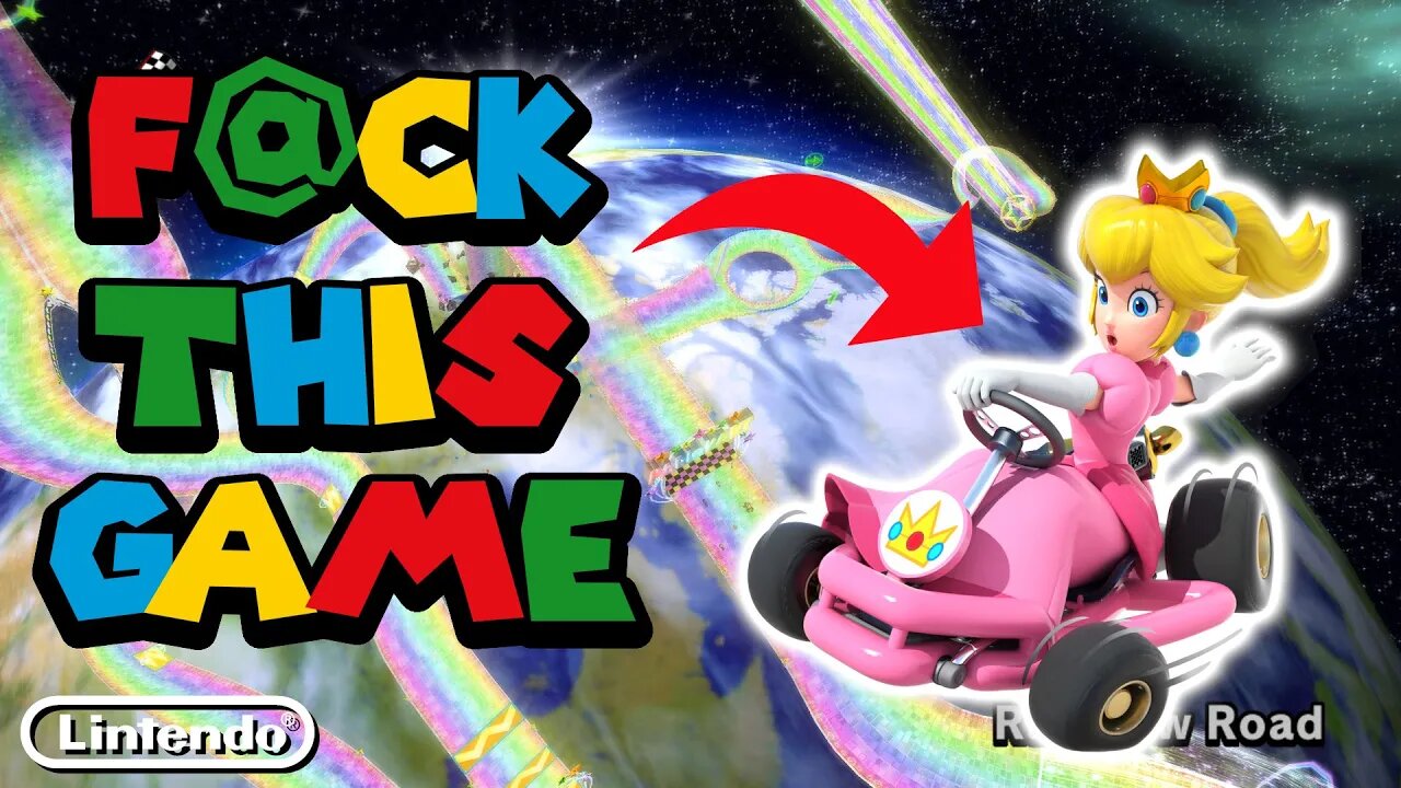 WHY DOES THIS HAPPEN EVERY TIME I PLAY THIS GAME!? | Mario Kart Wii