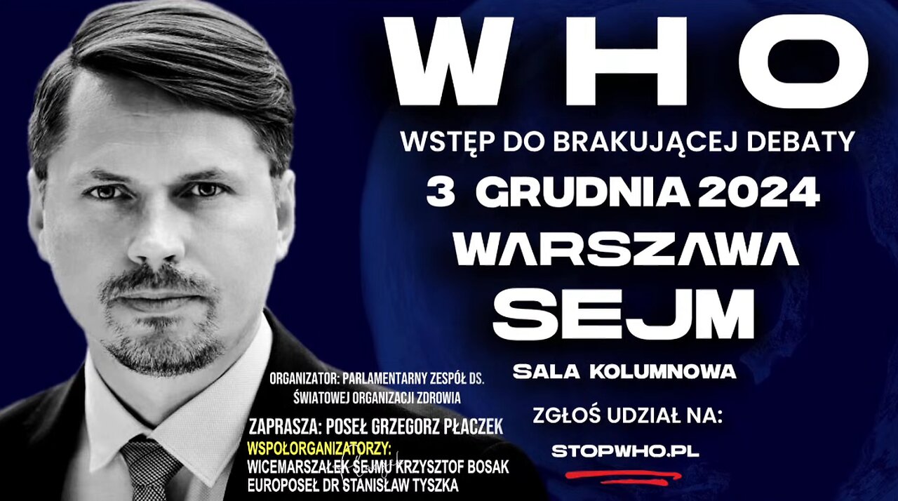 Konferencja WHO wstep do brakujacej debaty - YouTube