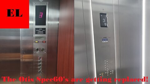 The Otis Spec60 Elevators at Costa Linda Beach Resort are BEING REPLACED! (Oranjestad, Aruba)