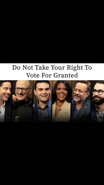 Do Not Take Your Right To Vote For Granted