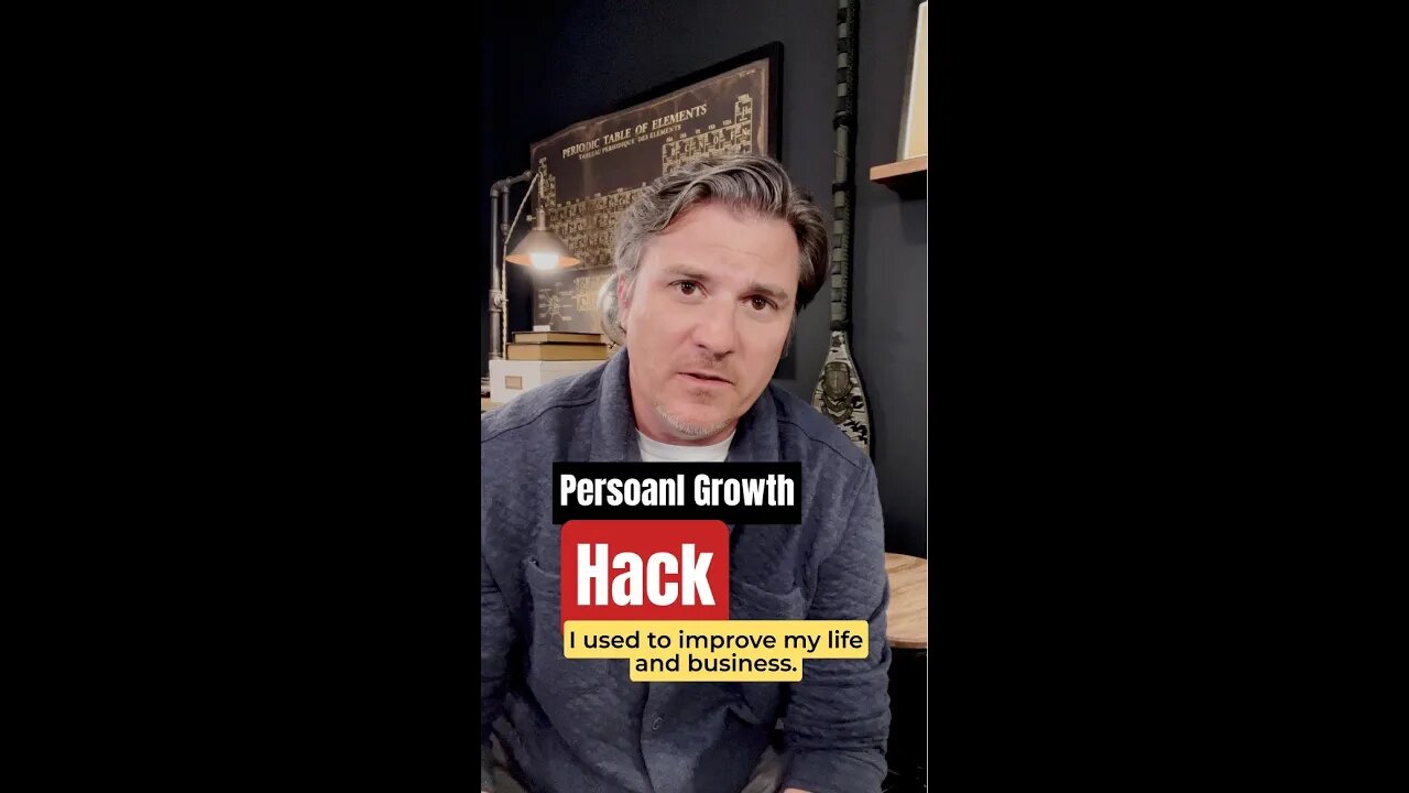 🔥 My Best Personal Growth Hack #growthhacking