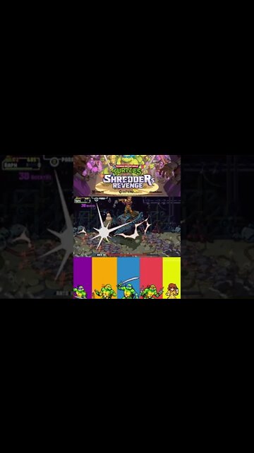 ✅TARTARUGAS NINJAS CORTES #30 - FASE 5