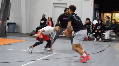 I MADE HIM TOUCH EARTH! Playing Pros & D1 Hoopers @ A Private Indoor RUN!