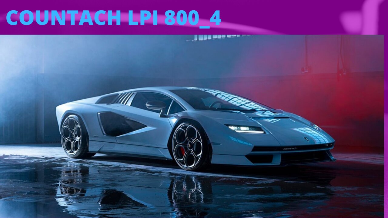 New LAMBORGHINI COUNTACH 800_4