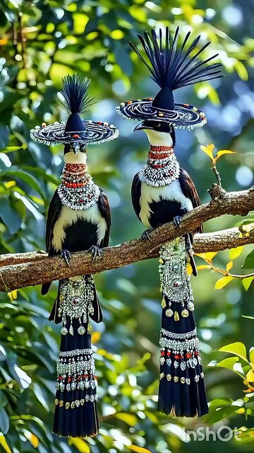 Universe's magnificent feathered creature 🪶