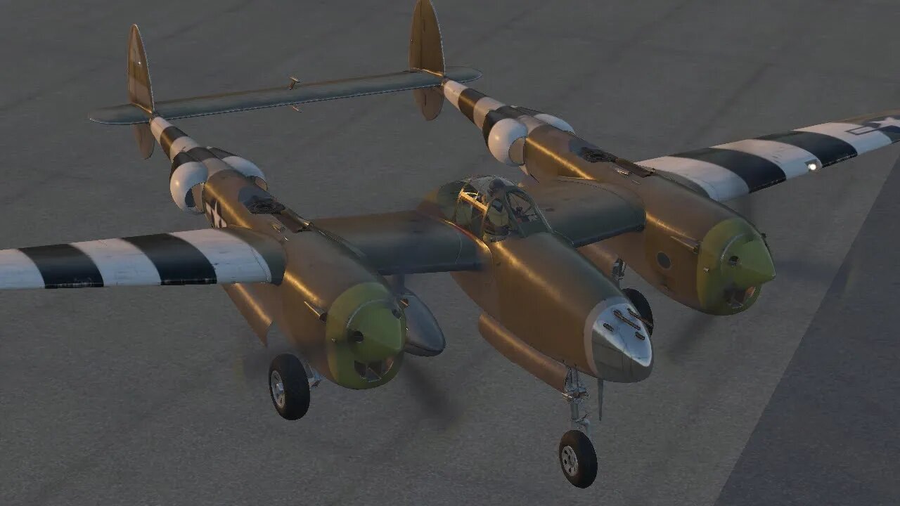 Flying Classic Aircraft in VR. The P-38 Lightning.