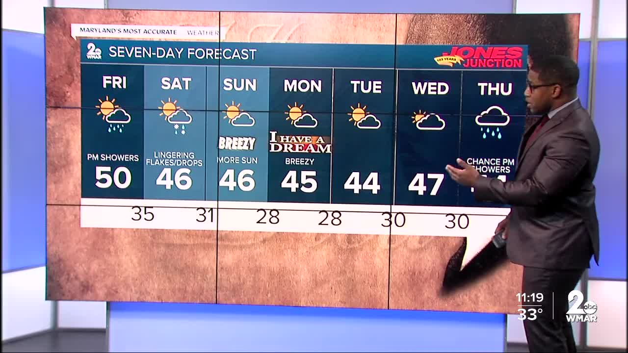 WMAR-2 News Weather at 11