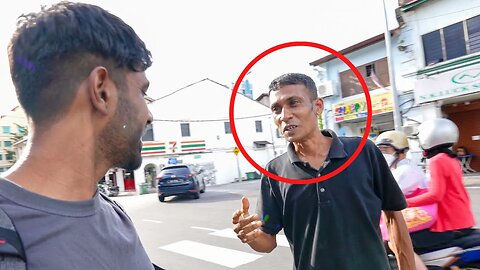 This man chased us down while Street Food hunting in Penang