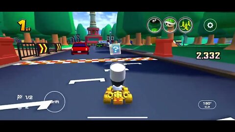 Mario Kart Tour - Berlin Byways 3 Gameplay