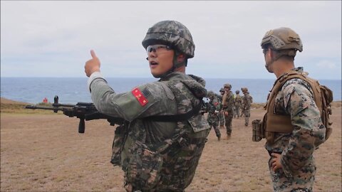 Republic of Korea Marines Squad Live-Fire Exercise during RIMPAC 2022