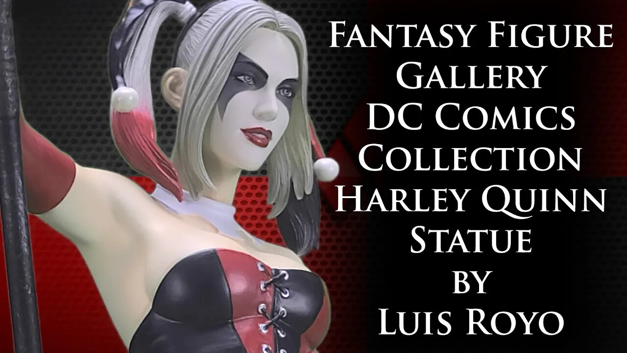 Fantasy Figure Gallery DC Comics Collection Harley Quinn statue by Luis Royo