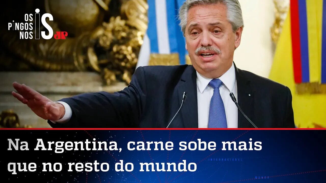Preço da carne na Argentina aumenta 235% no governo Fernández