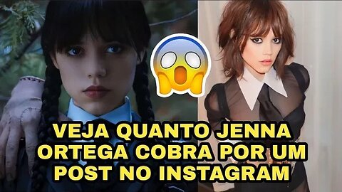 VEJA QUANTO JENNA ORTEGA GANHA POR POST NO INSTAGRAM 😱😱😱