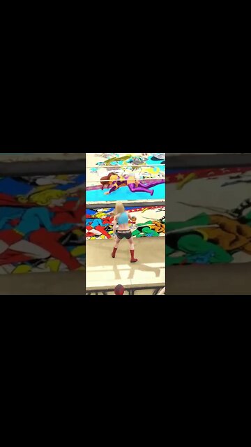 Super(girl) Punch! #shorts #wwe2k22 #gaming