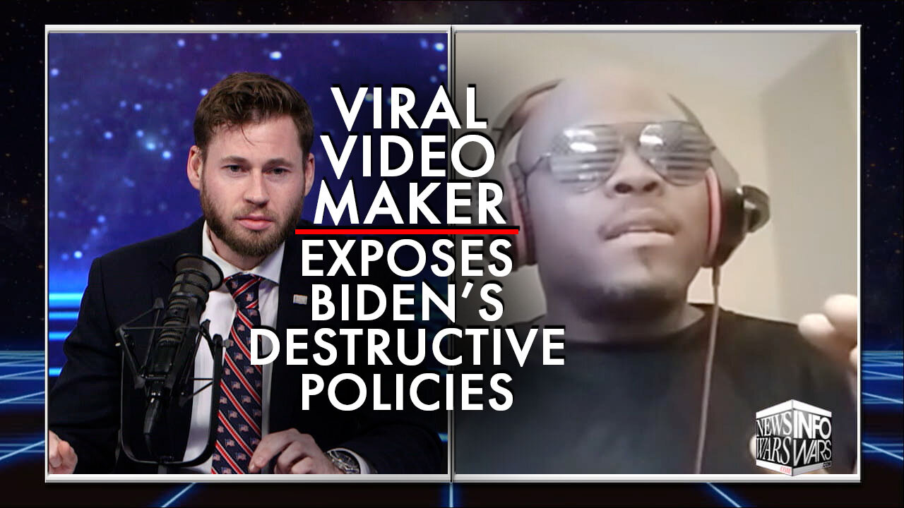 Viral Video Maker Who Exposed Biden's Destructive Policies Speaks Out