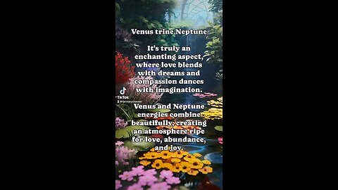 Venus trine Neptune energy! #venus #neptune #energy #astrology #trine #love #dance #harmony #dreams