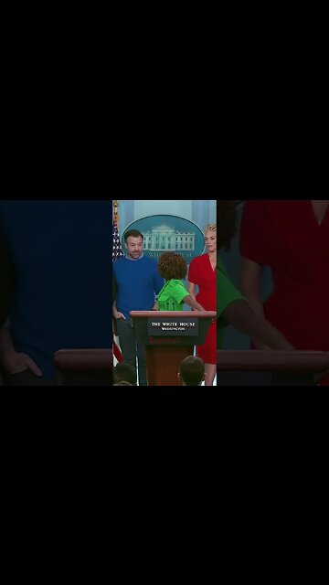 "You're making a mockery of the First Amendment!" KJP loses control of the briefing room