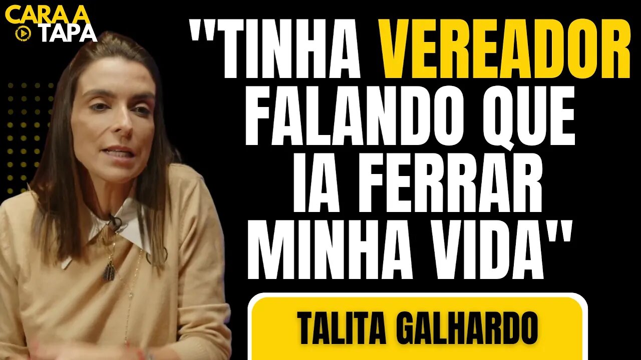ALÉM DE MILICIANOS, OLHA O QUE TALITA GALHARDO PRECISOU ENCARAR DO MEIO POLÍTICO