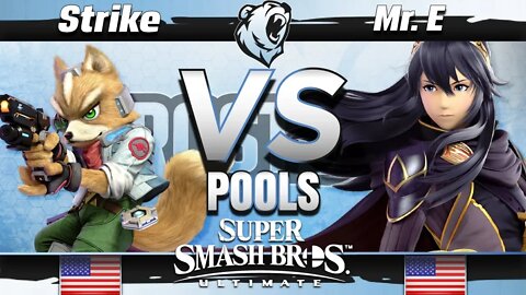 Strike (Fox) vs. Mr. E (Lucina) - Ultimate Pools - Frostbite 2019